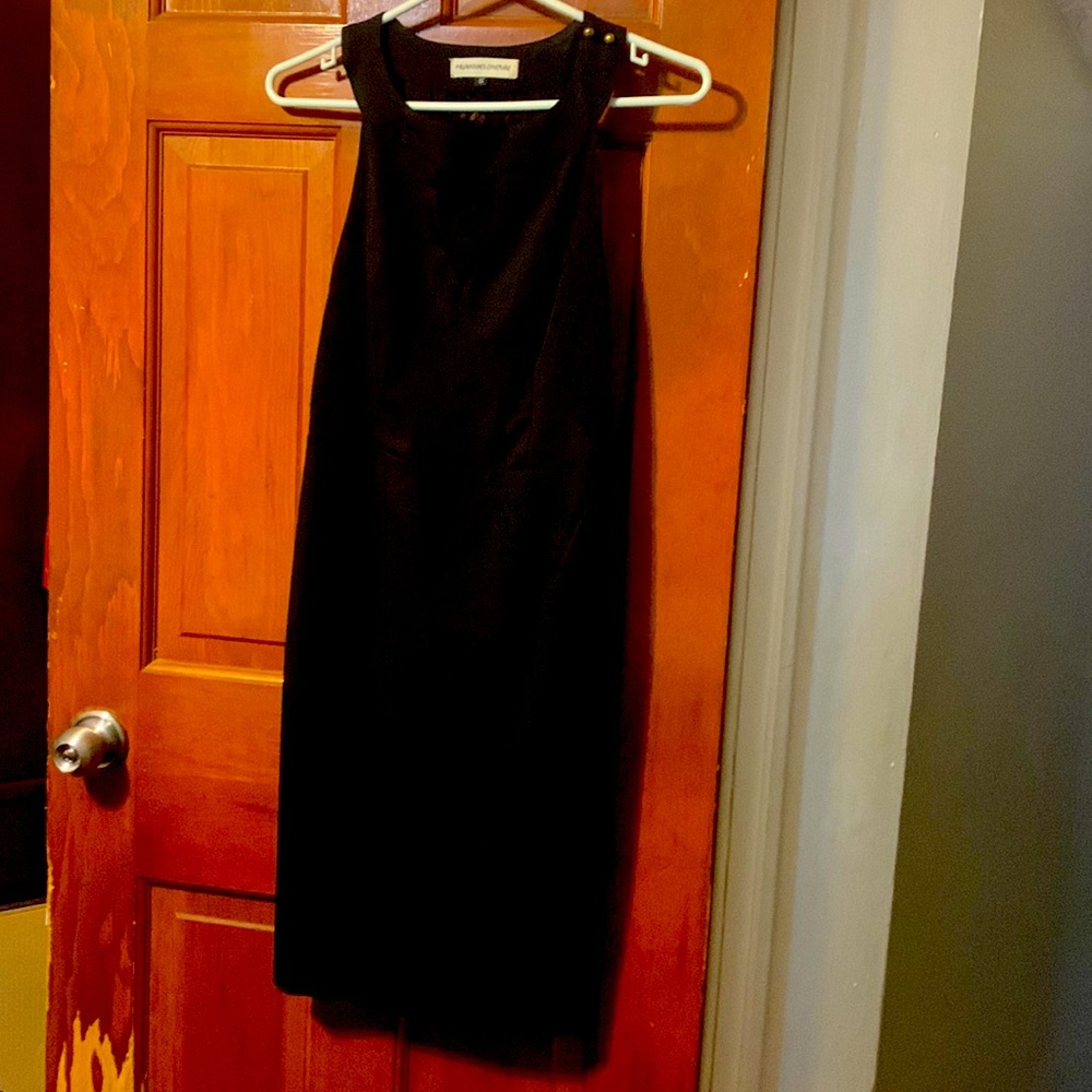 Black cocktail dress